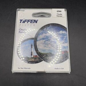Tiffen 67mm Circular Polarizer Filter Photography Lens Camera‎ Accessory